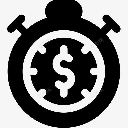 秒表经济型7已满图标svg_新图网 https://ixintu.com 已满 秒表 经济型7