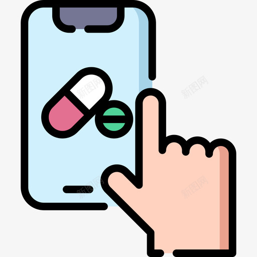 药房药房10线性颜色图标svg_新图网 https://ixintu.com 线性颜色 药房 药房10
