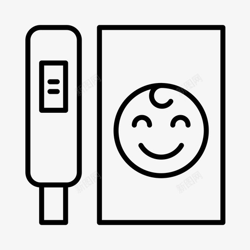 怀孕测试孩子计划育儿图标svg_新图网 https://ixintu.com 孩子 怀孕测试 计划育儿