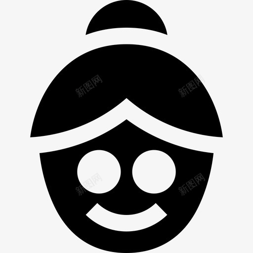 脸美女20丰满图标svg_新图网 https://ixintu.com 丰满 美女20 脸