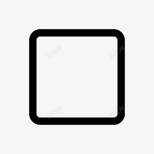 复选框-未选-01svg_新图网 https://ixintu.com 复选框-未选-01