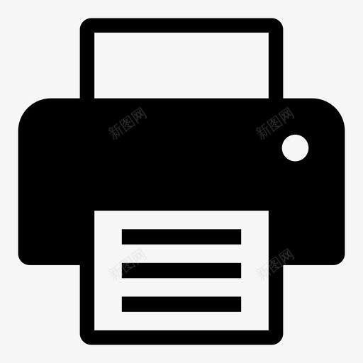 印刷机器办公室图标svg_新图网 https://ixintu.com 办公室 印刷 太阳研究分类液晶打印机漏斗回收 打印机 机器 游戏