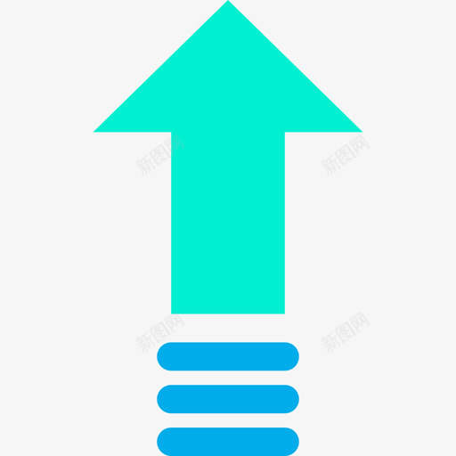 上箭头杂项31扁平图标svg_新图网 https://ixintu.com 上箭头 扁平 杂项31