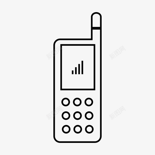 电话联系人无线电话图标svg_新图网 https://ixintu.com 业务 办公室 无线电话 电话 联系人 谈话