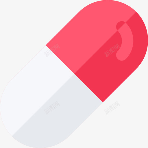 药丸医用34扁平图标svg_新图网 https://ixintu.com 医用34 扁平 药丸