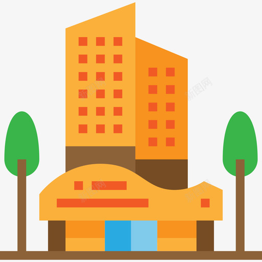 酒店酒店服务22公寓图标svg_新图网 https://ixintu.com 公寓 酒店 酒店服务22