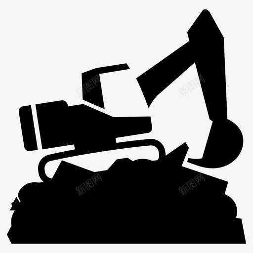 垃圾填埋场的挖掘机填埋场上的挖掘机通行证图标svg_新图网 https://ixintu.com 垃圾填埋场的挖掘机 填埋场上的挖掘机 我明天需要的图标 挖掘 机器 残疾人 自有 轨道 通行证 驱动 齿轮