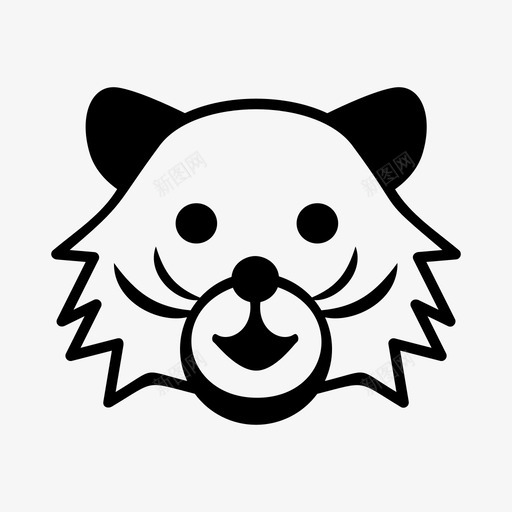 老虎动物猫图标svg_新图网 https://ixintu.com 丛林 动物 安静 猫 老虎 老虎图标