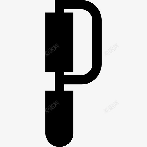 钢锯diy工具5填充图标svg_新图网 https://ixintu.com diy工具5 填充 钢锯