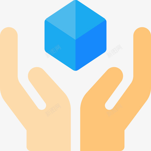 立方体3d打印9平面图标svg_新图网 https://ixintu.com 3d打印9 平面 立方体