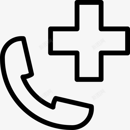 电话医疗保健8直拨图标svg_新图网 https://ixintu.com 医疗保健8 电话 直拨