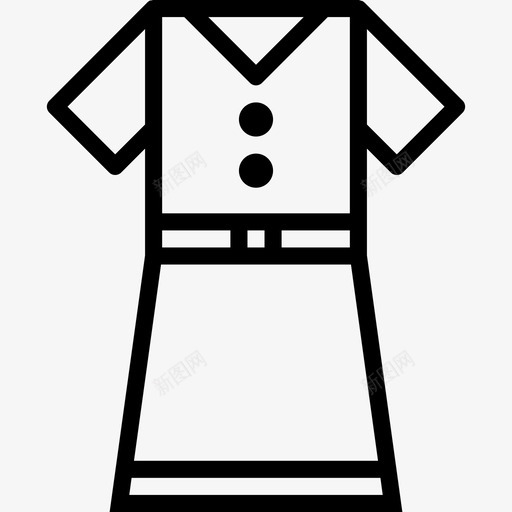 礼服派对38直系图标svg_新图网 https://ixintu.com 派对38 直系 礼服