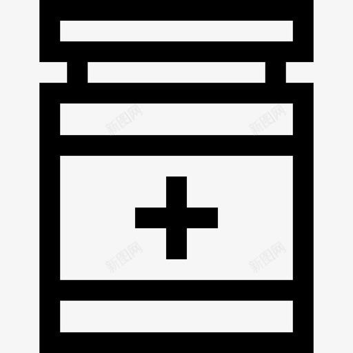 药物药房6线性图标svg_新图网 https://ixintu.com 线性 药房6 药物