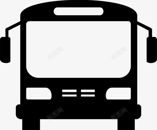 公共汽车陆运客运图标svg_新图网 https://ixintu.com 公共汽车 客运 车辆 陆运