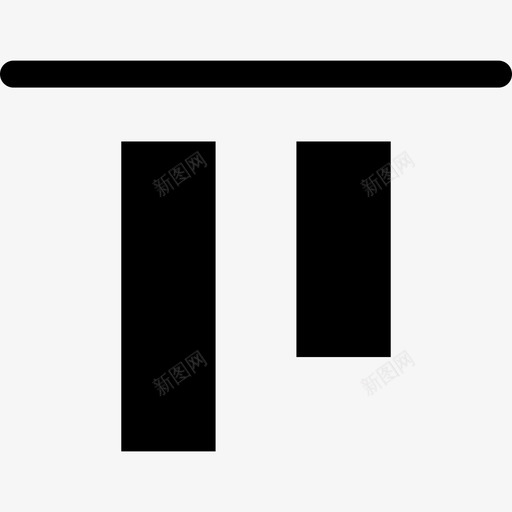 居中对齐对齐和工具2实心图标svg_新图网 https://ixintu.com 实心 对齐和工具2 居中对齐