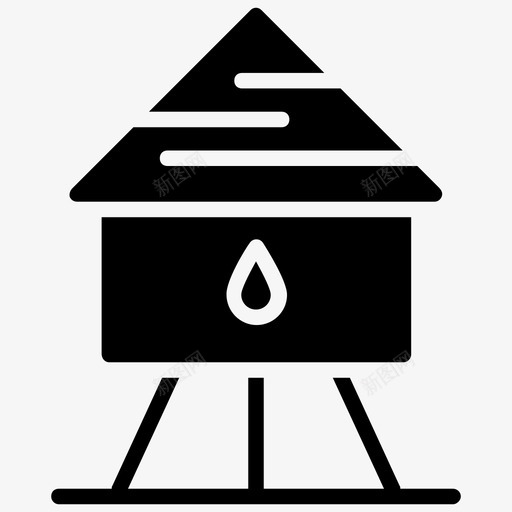 储罐化学品储罐液体容器图标svg_新图网 https://ixintu.com 储罐 化学品储罐 水储罐 液体容器 炼油厂 野火消防符号图标