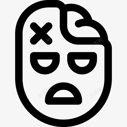僵尸服装派对6直系图标svg_新图网 https://ixintu.com 僵尸 服装派对6 直系
