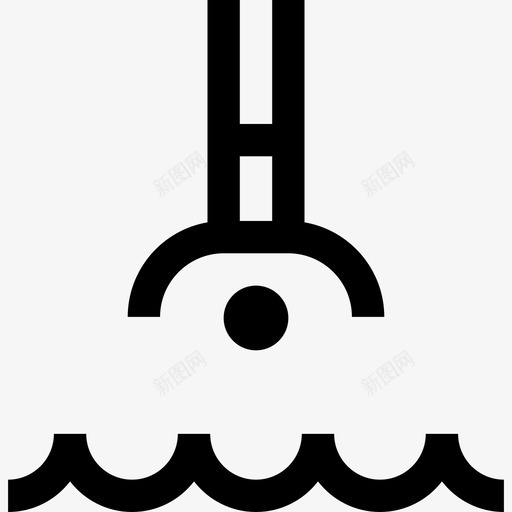 跳伞冒险运动6直线型图标svg_新图网 https://ixintu.com 冒险运动6 直线型 跳伞