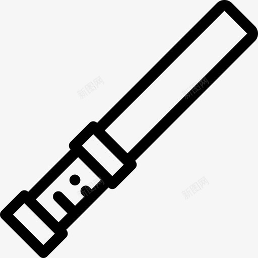 警棍第三警察局直系图标svg_新图网 https://ixintu.com 直系 第三警察局 警棍