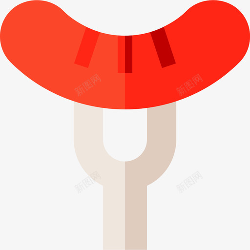 香肠烤肉4扁平图标svg_新图网 https://ixintu.com 扁平 烤肉4 香肠