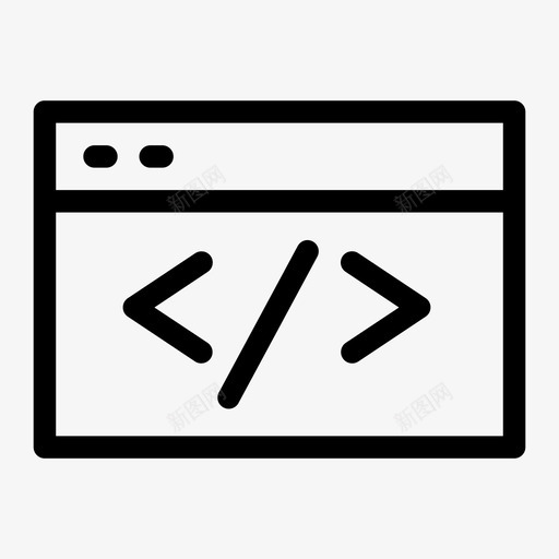 代码业务编码图标svg_新图网 https://ixintu.com html 业务 业务管理媒体 代码 源代码 编码