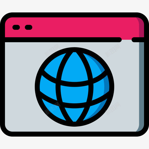 浏览器essentials26线性颜色图标svg_新图网 https://ixintu.com essentials26 浏览器 线性颜色