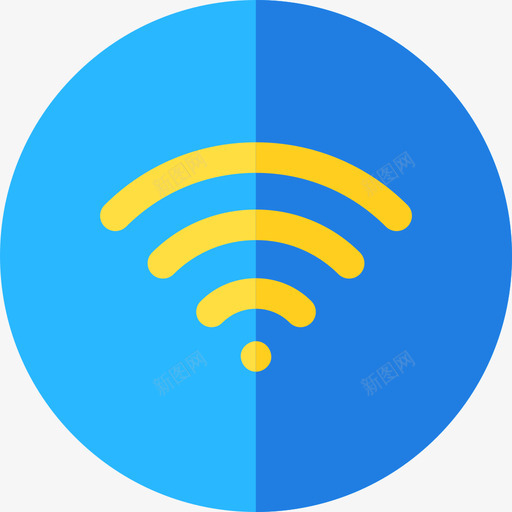 Wifi27号机场平坦图标svg_新图网 https://ixintu.com 27号机场 Wifi 平坦