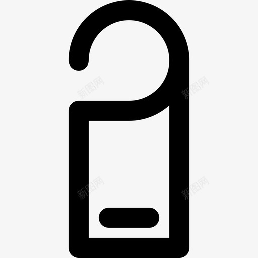 门把手82号酒店直线型图标svg_新图网 https://ixintu.com 82号酒店 直线型 门把手