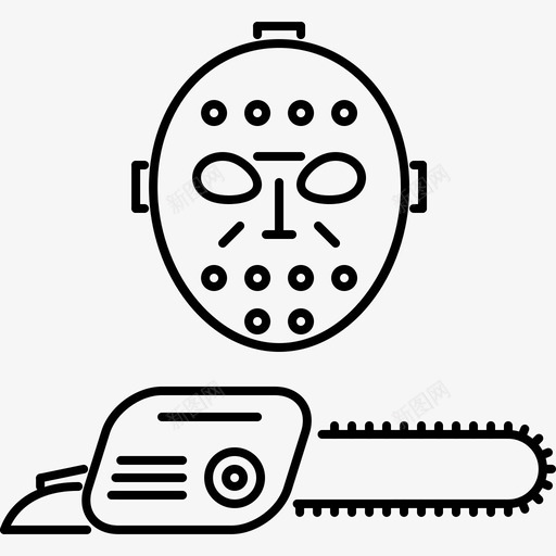面具万圣节58直系图标svg_新图网 https://ixintu.com 万圣节58 直系 面具