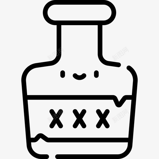 威士忌狂野西部13号直系图标svg_新图网 https://ixintu.com 威士忌 狂野西部13号 直系