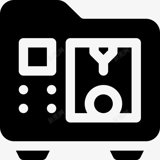 3d打印机3d打印7填充图标svg_新图网 https://ixintu.com 3d打印7 3d打印机 填充