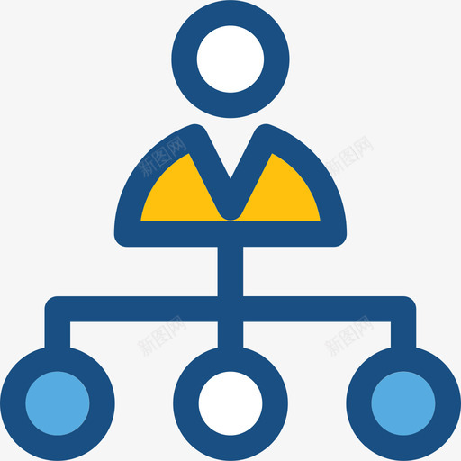 层次结构医疗卫生双色调图标svg_新图网 https://ixintu.com 医疗卫生 双色调 层次结构