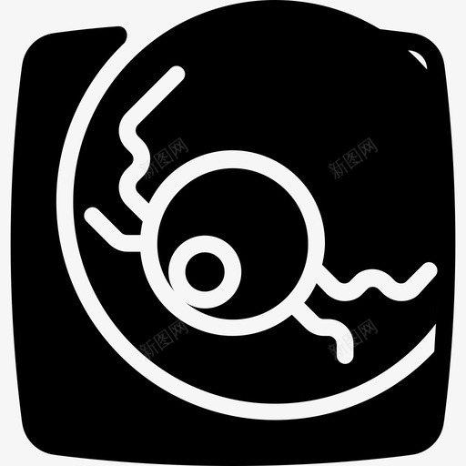 眼球万圣节56填充图标svg_新图网 https://ixintu.com 万圣节56 填充 眼球