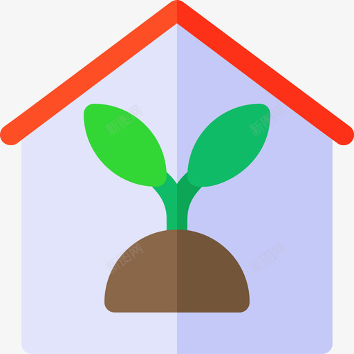 室内植物室内植物4平坦图标svg_新图网 https://ixintu.com 室内植物 室内植物4 平坦