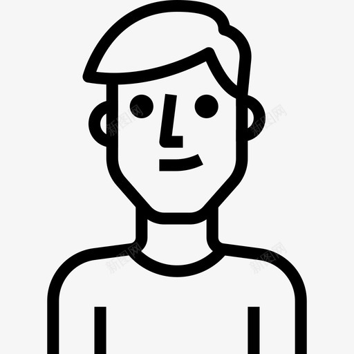 男孩阿凡达11直系图标svg_新图网 https://ixintu.com 男孩 直系 阿凡达11
