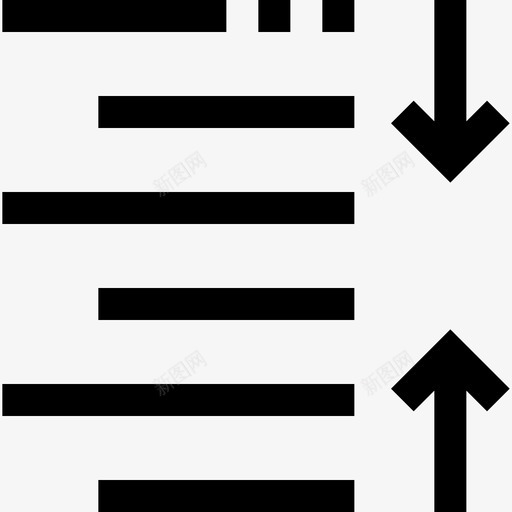 高度编辑器2线性图标svg_新图网 https://ixintu.com 线性 编辑器2 高度