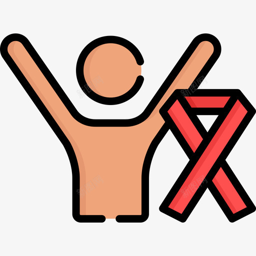 团结慈善26线性颜色图标svg_新图网 https://ixintu.com 团结 慈善26 线性颜色