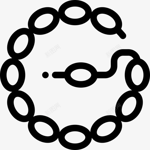 手链工具21线状图标svg_新图网 https://ixintu.com 工具21 手链 线状