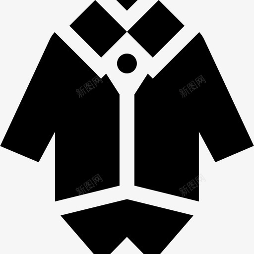 西装豪华6填充图标svg_新图网 https://ixintu.com 填充 西装 豪华6
