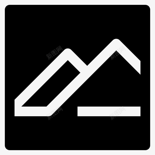 库图像界面图标svg_新图网 https://ixintu.com 图像 基本用户界面glyphsolid 库 照片 用户 界面