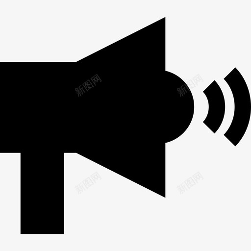 扩音器新闻6已满图标svg_新图网 https://ixintu.com 已满 扩音器 新闻6
