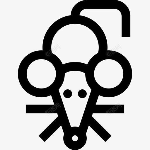老鼠化学13直系图标svg_新图网 https://ixintu.com 化学13 直系 老鼠