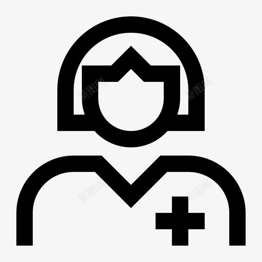 护士医生医学大纲图标svg_新图网 https://ixintu.com 医学大纲 医生 护士