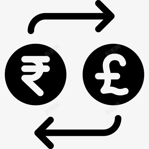 外汇银行和金融14稳健图标svg_新图网 https://ixintu.com 外汇 稳健 银行和金融14