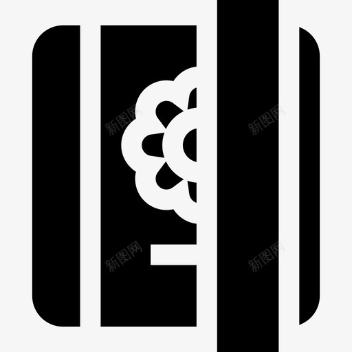 日记艺术与6填充图标svg_新图网 https://ixintu.com 填充 日记 艺术与设计6