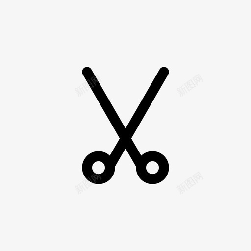 剪时装师手工艺品图标svg_新图网 https://ixintu.com 剪 剪刀 手工艺品 时装设计师