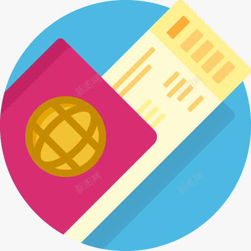 护照旅行65公寓图标svg_新图网 https://ixintu.com 公寓 护照 旅行65