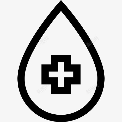 水卫生常规4线性图标svg_新图网 https://ixintu.com 卫生常规4 水 线性