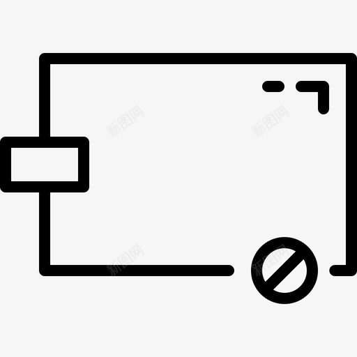 钱包购物89线性图标svg_新图网 https://ixintu.com 线性 购物89 钱包
