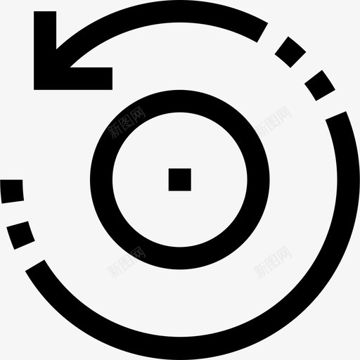 旋转艺术与2线性图标svg_新图网 https://ixintu.com 旋转 线性 艺术与设计2